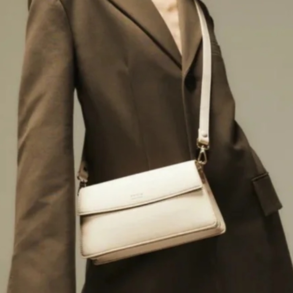 Freja Mini Shoulder Crossbody Bag In Oat